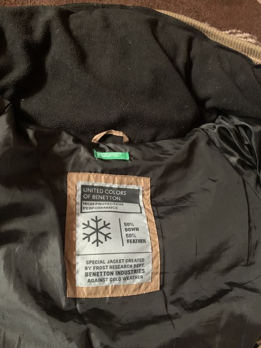 Яке Benetton пух в перфектно състояние