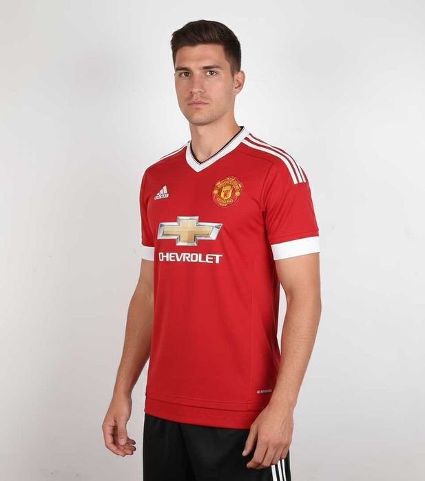 Adidas Manchester United - Оригинална мъжка тениска размер M