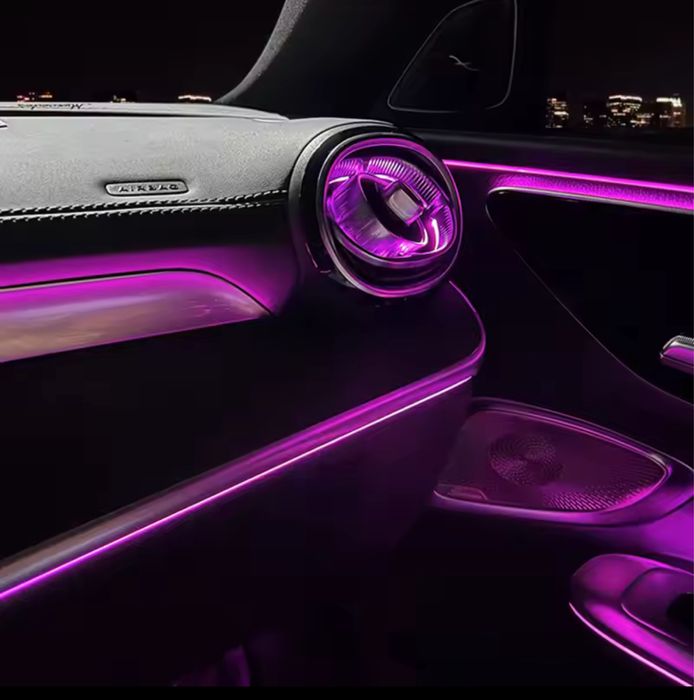 Grile ventilatie led clima guri ambientala mercedes C class Glc w206