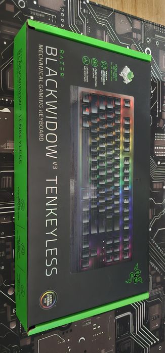 Razer BlackWidow v3 tkl green switches
