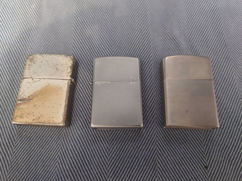 Lot 3 brichete tip Zippo / Zippo – funcționale