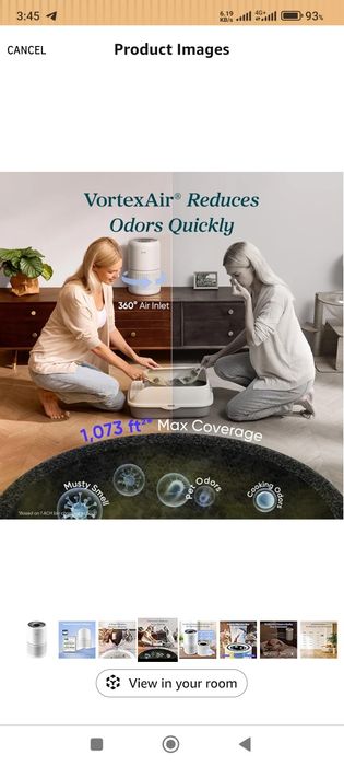 Лучший очиститель воздуха из США! LEVOIT CORE 300-P до 100м2