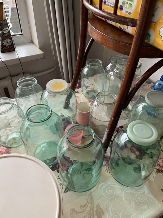 Пустые банки стеклянные бесплатно