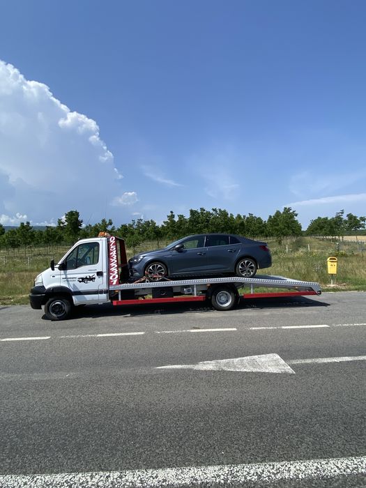 Tractări Auto Sibiu NON-STOP | Platformă Auto 24/7 | SAN Logistic ING