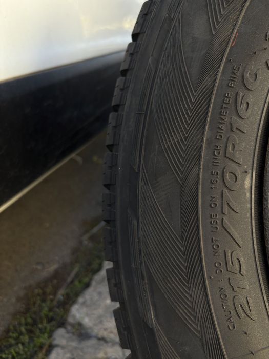 4бр. Зимни гуми с джанти 215/70 R16C цола TOYOTA RAV 4 HANKOOK 5x114.3