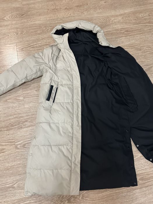 Зимний пуховик двухсторонний