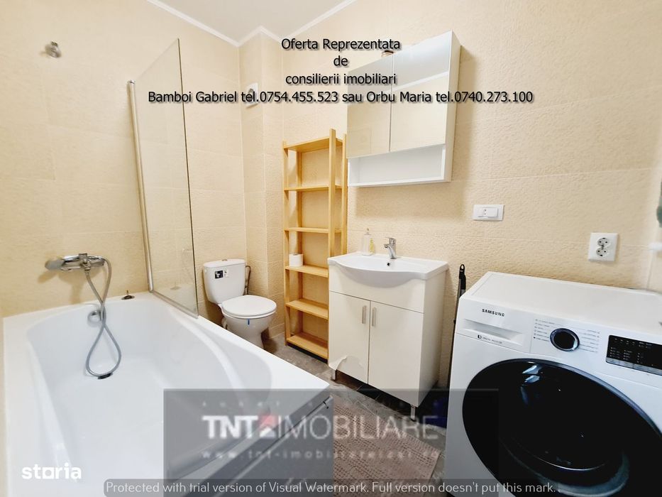 Apartament 1 camera bloc nou + loc de parcare zona Bucium-