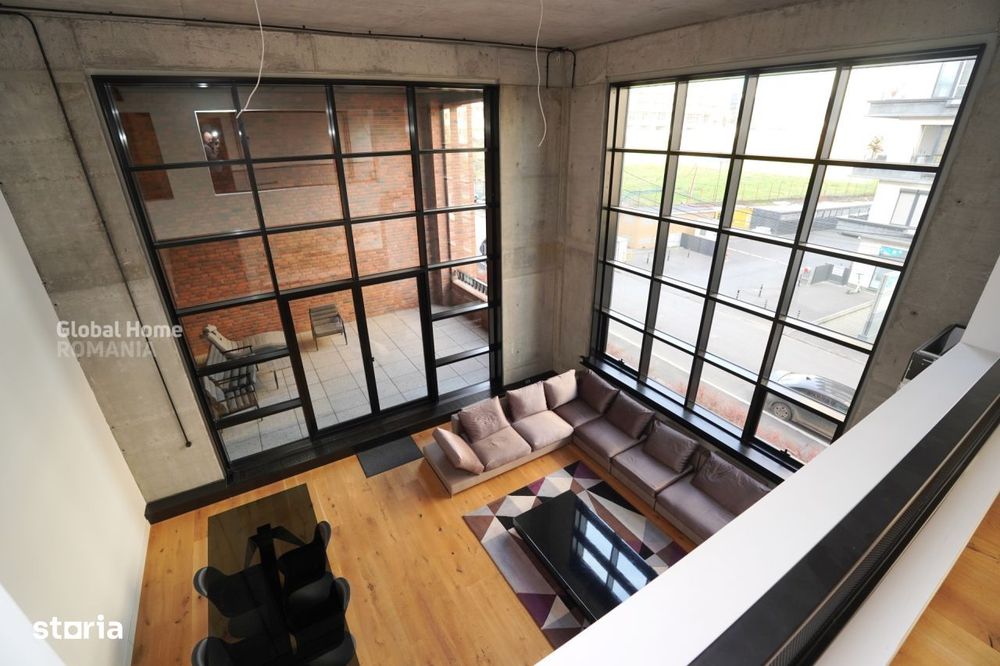 Duplex 4 CAMERE - Fabrica de Glucoza + TERASA 30 MP || Brick Lofts