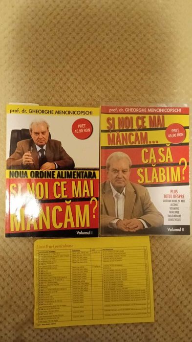 Carti 2 volume - Ghe Mencinicopshi - Noi ce mai mancam? Ca sa slabim?