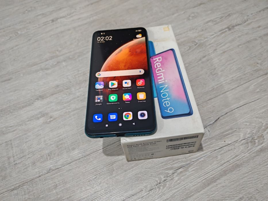 Redmi note 9 память 128gb