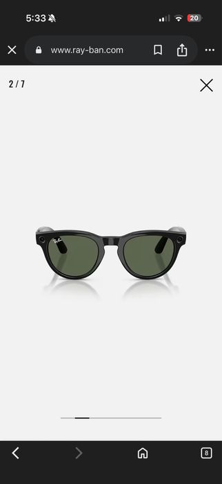 Ray-Ban meta HEADLINER