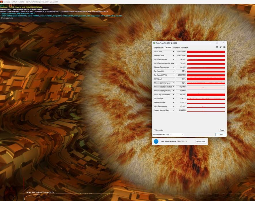 pLca  video Saphire Nitro+ RX 5700 XT 8Gb ddr6 /256 biti - rtx 3060