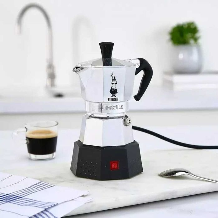 Кафеварка Bialetti Moka Elettrika за 2 чаши с бутон