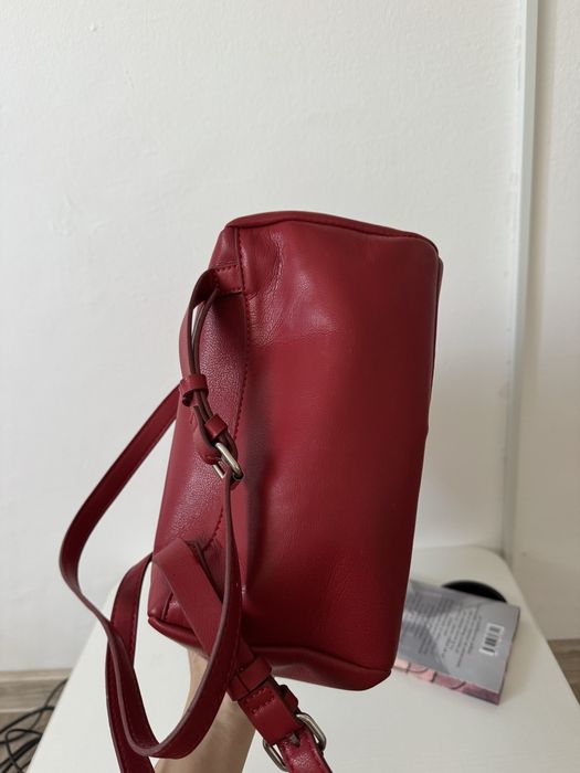 Rucsac rosu burgund Zara