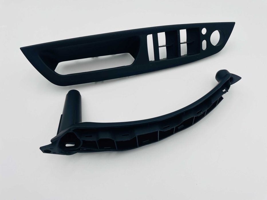 Set maner usa interior fata negru compatibil BMW E70 X5 E71 X6