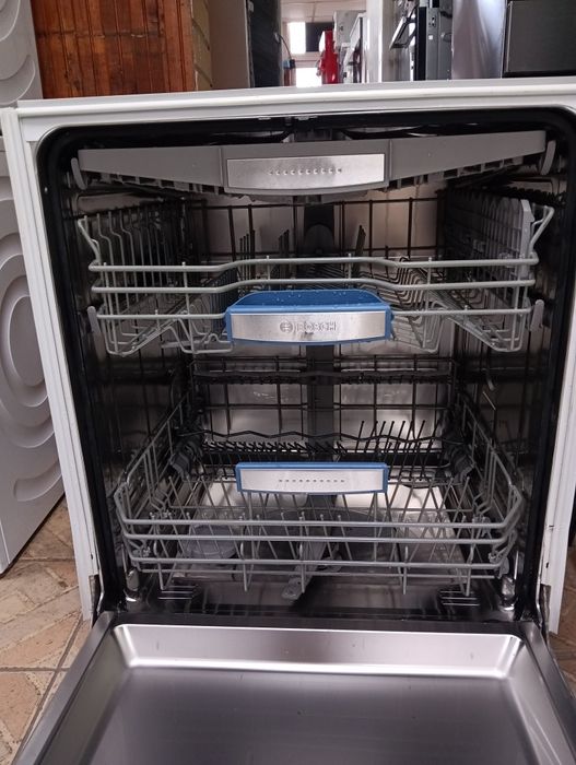 Иноксова широка 60 см съдомиялна Бош Bosch Made in Germany 2г.Гаранция