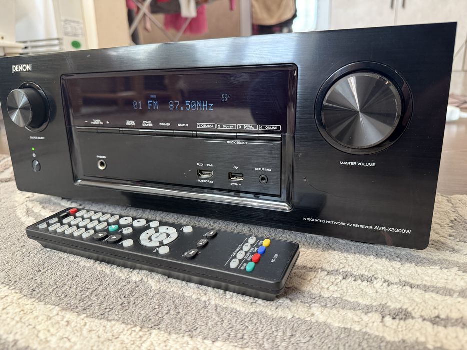 Denon AVR-X3300w Bluetooth Wi-Fi