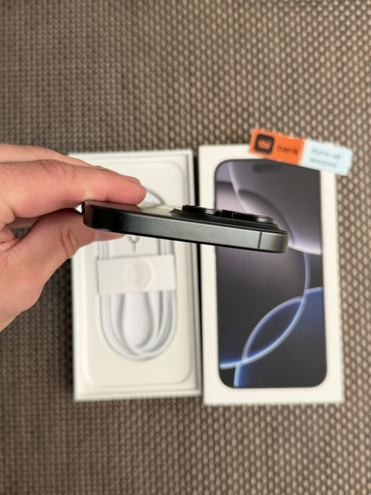 96%!256GB!iPhone 16 Pro MAX Black Titanium* Лизинг TBI 30€/м айфон 16 про макс