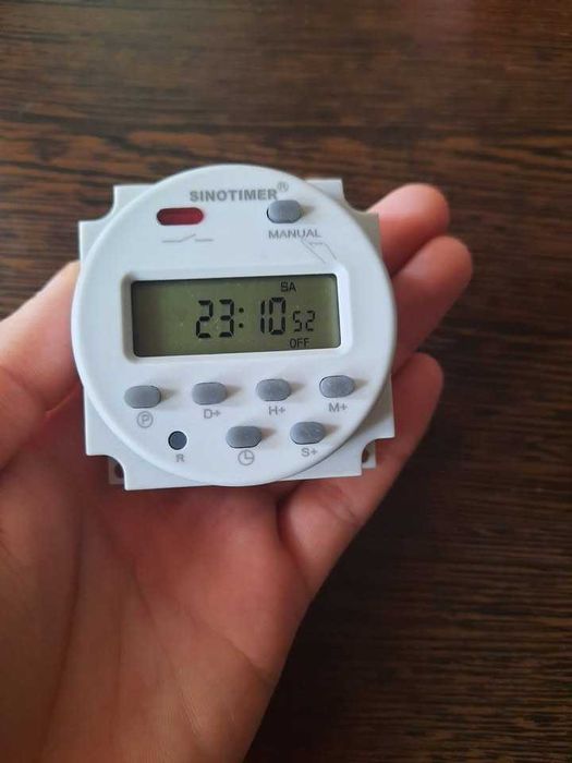 Termostat + temporizator