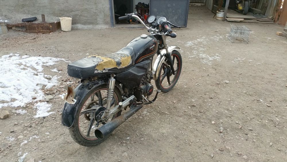 Мопед чамп на ходу