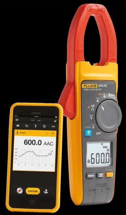 Fluke 374 FC clamp meter multimetru
