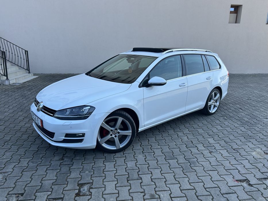 Vand Golf 7, 2015, 2.0 TDI, 150 CP, bi-xenon, pano, piele, masaj,l