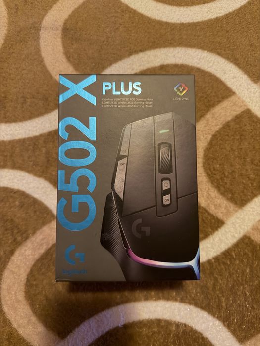 Mouse gaming G502 X plus wireless