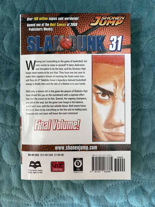 Carte Manga Slam Dunk - Volumul 31 de Takehiko Inoue