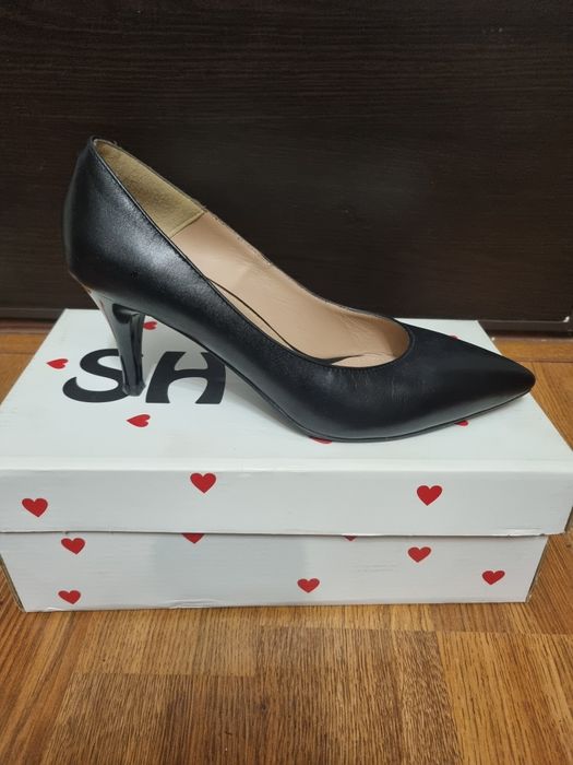 Pantofi piele naturala