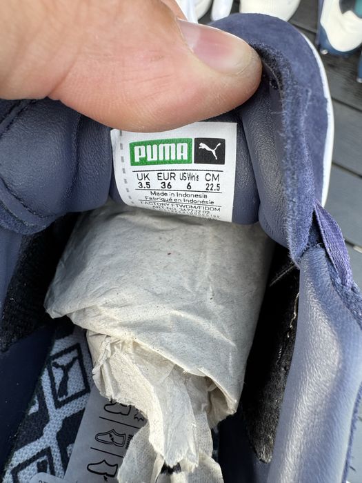 Puma suede bow noi