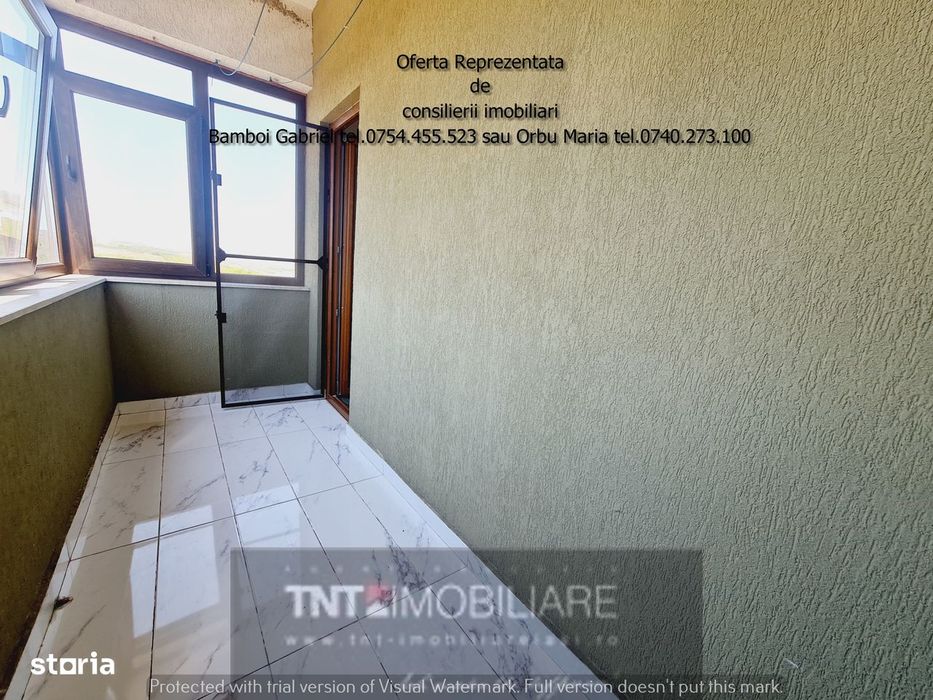Apartament 1 camera bloc nou de inchiriat zona Pd Fier Moara de Vant