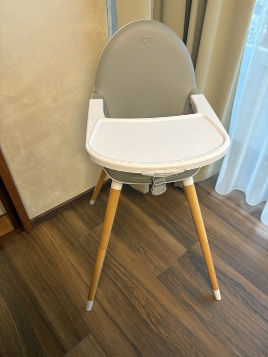 Kinderkraft Детско дървено  столче