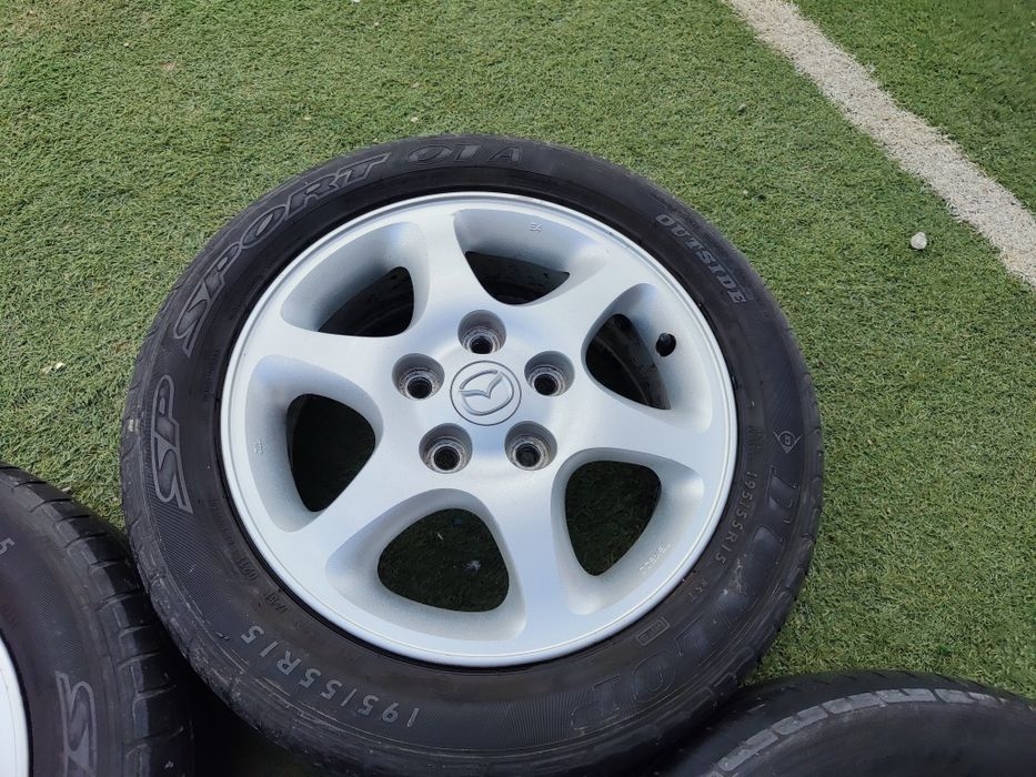 15 5x114.3 Mazda лети джанти 5х114.3 Мазда