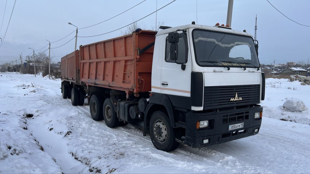 Услуги МАЗ зерновоз. Самосвал