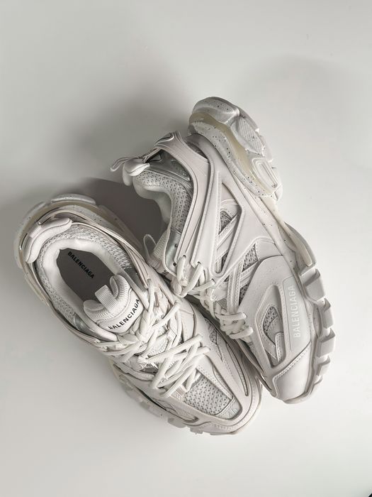 Balenciaga Track White Metallic