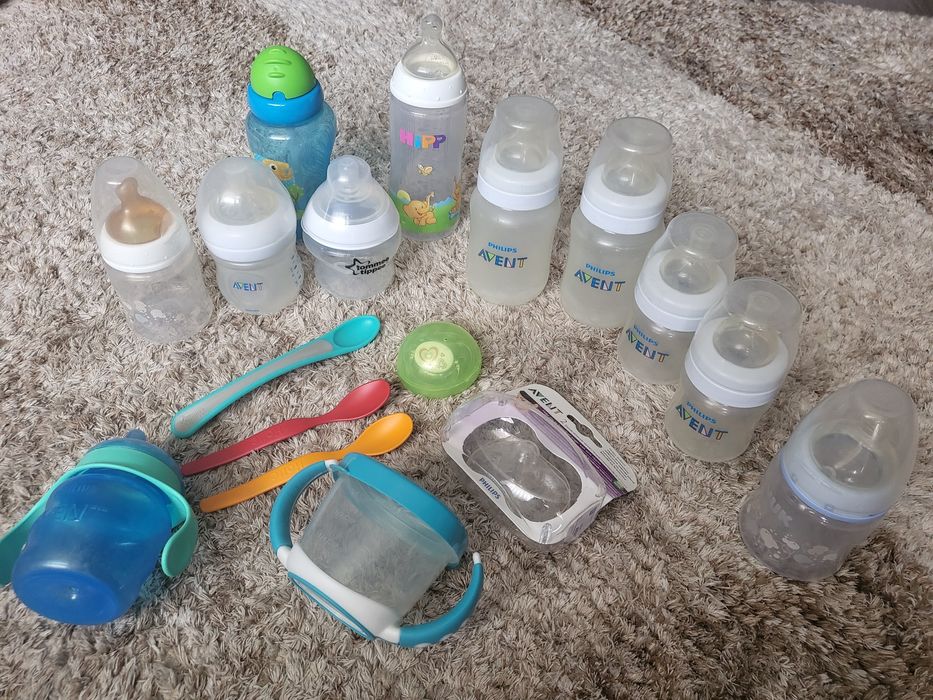 Стерилизатор и шишета Philips Avent