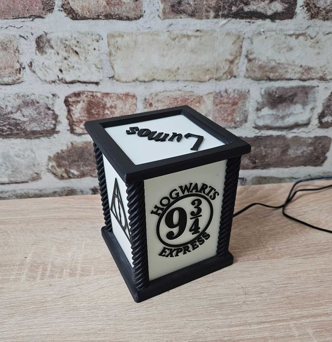 Нощна лед лампа на тема Хари Потър