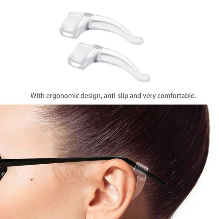 Suport Terminale Carlige Antialunecare Silicon Ochelari Vedere Soare