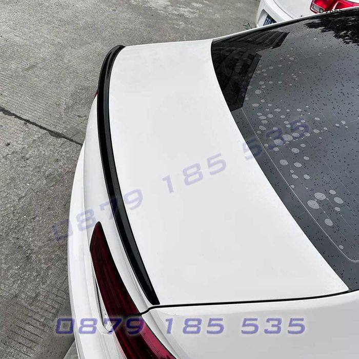 Заден лип спойлер за багажник за Audi A6 S6 C7 2012–2018 черен гланц DA815 тунинг добавка ауди а6 с6