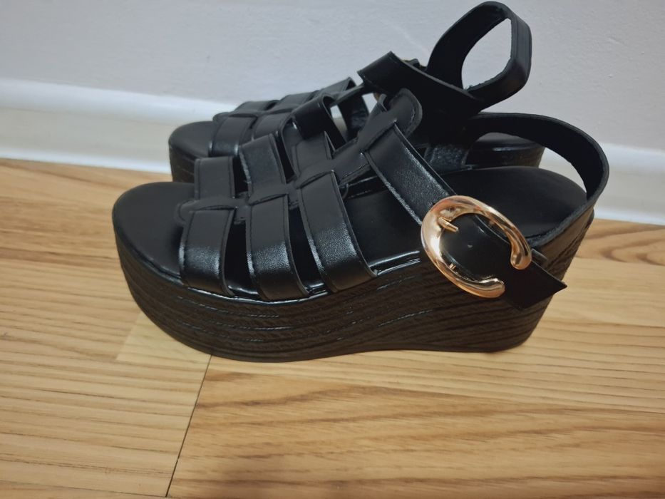 Sandale damă negre