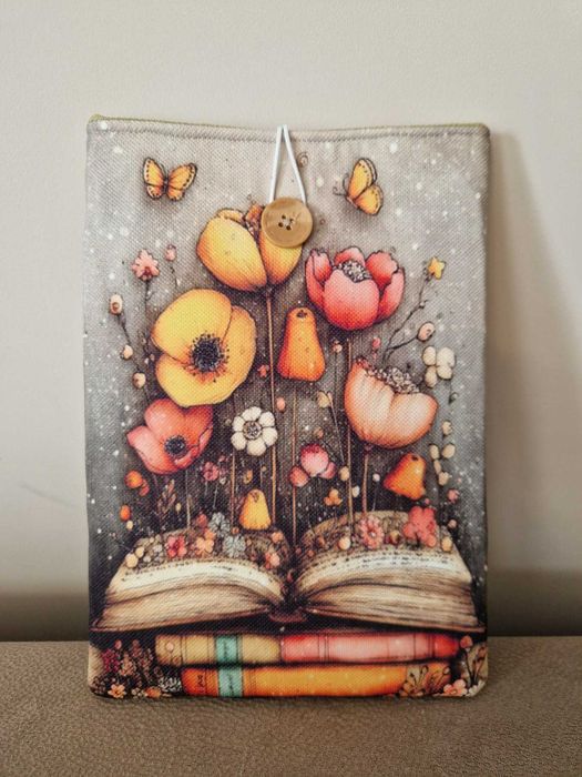 Калъф за книга – картина от плат