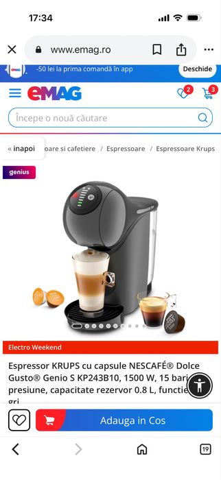 Aparat Nescafe, Dolce Gusto