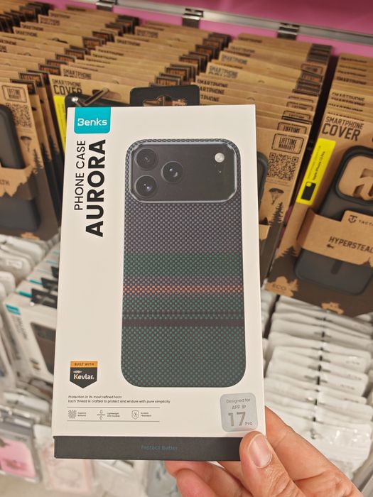 BENKS Aramid Carbon Fiber case iPhone 17 Pro / iPhone 17 Pro Max