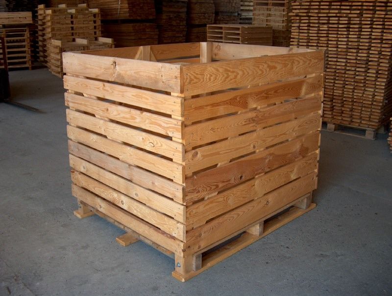 Дървени бокс палети