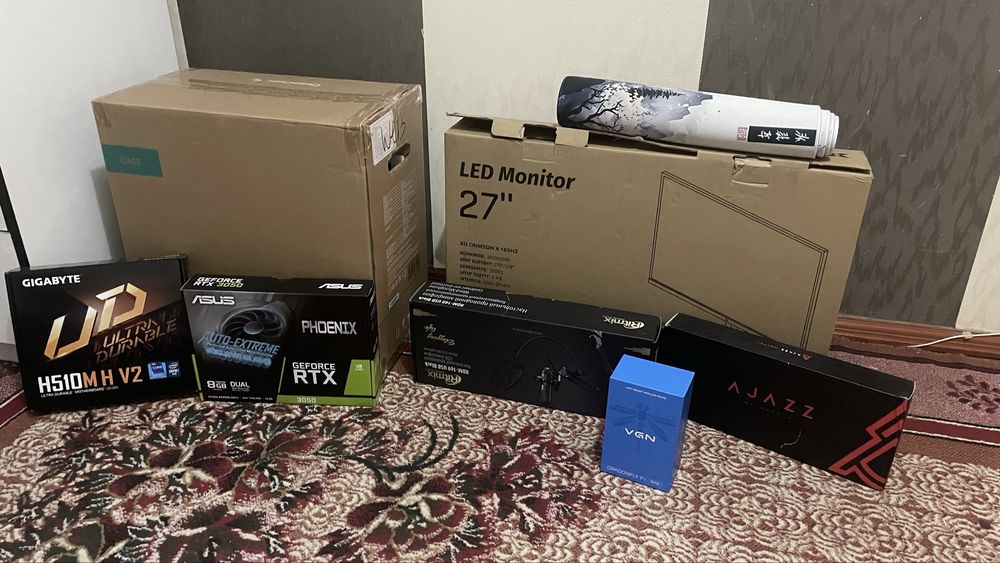 Компиютер ртх 3050 и5 11400ф сетап продаю
