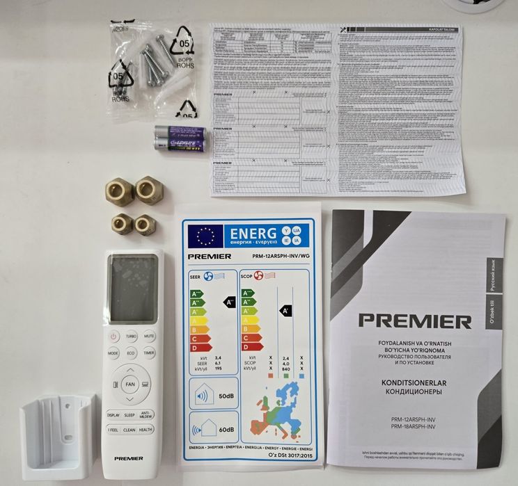 18 Inverter konditsioner PREMIER original