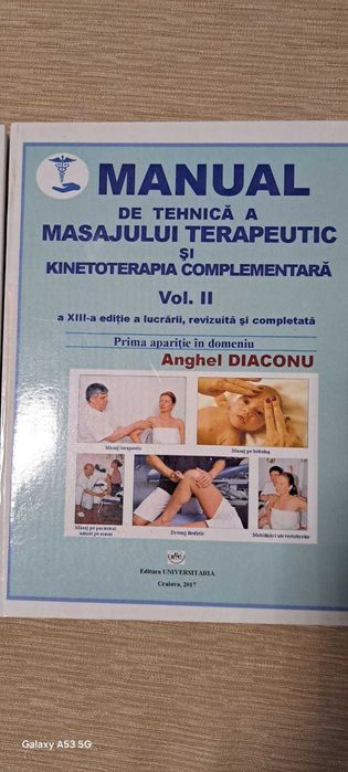 Vand carti masaj terapeutic Vol I si II
