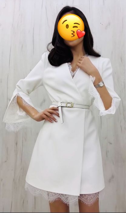 Белое платье новое