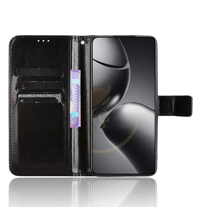 Кожен Калъф Тефтер за Samsung Galaxy S25 Ultra S24 S23 FE S22 S21