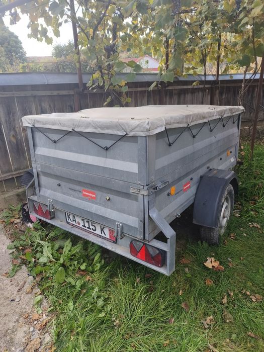 Remorca auto galvanizata